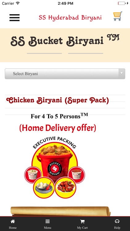 SS Hyderabad Biryani