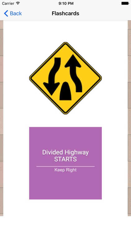 NV DMV Road Sign Flashcards screenshot-7