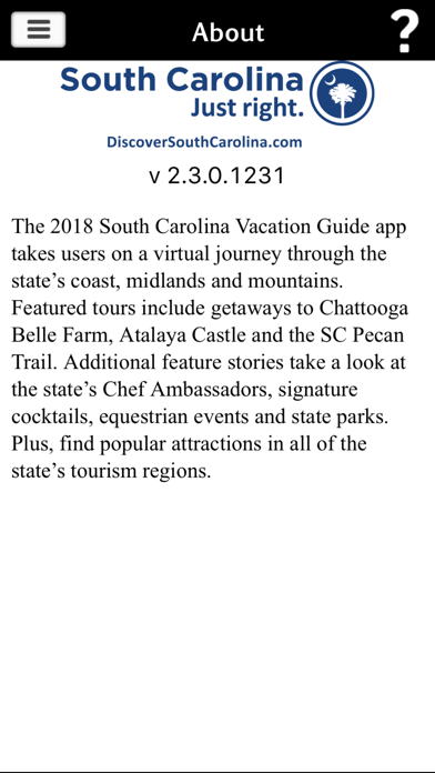 South Carolina Vacation Guide screenshot 4