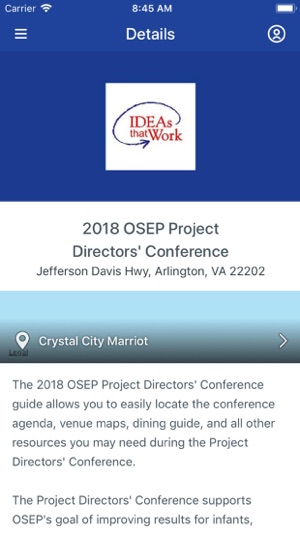 2018 OSEP PD Conference(圖2)-速報App