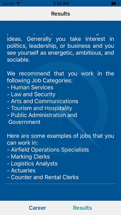 Career Orientation screenshot 3