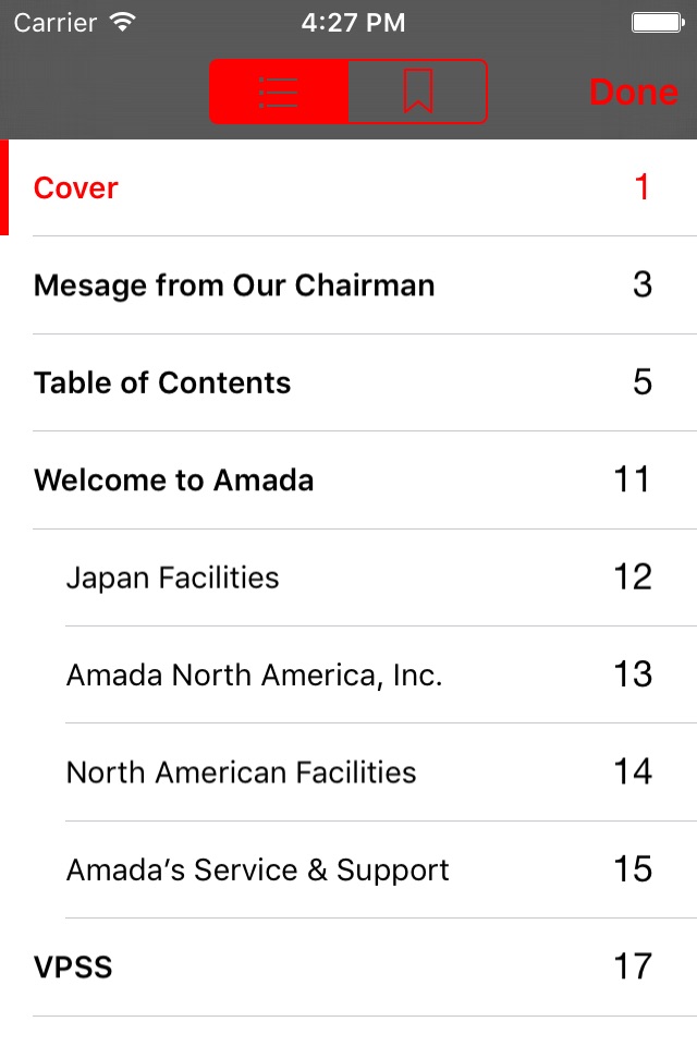 Amada Product Handbook screenshot 3