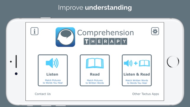 Comprehension Therapy