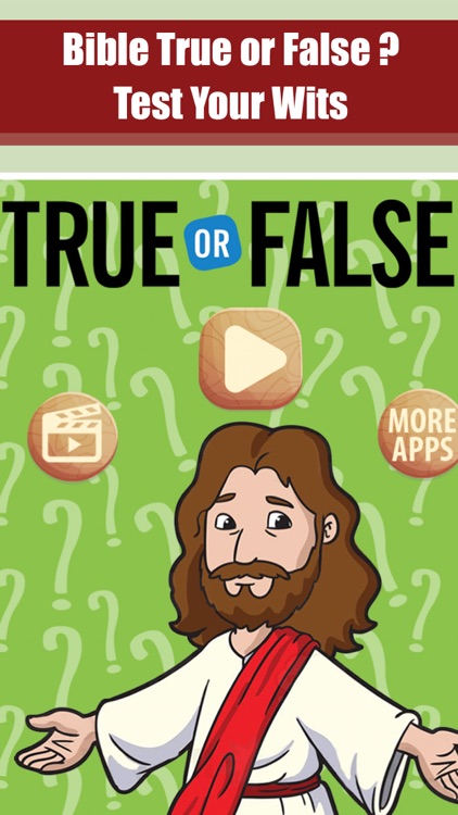 Bible True Or False Quiz by divya mehta