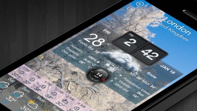 Weather Magic Pro - Live Weather Forecasts & World Clock Screenshot 3