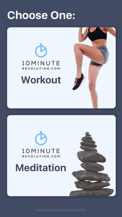 10 Minute Revolution Workout screenshot 2