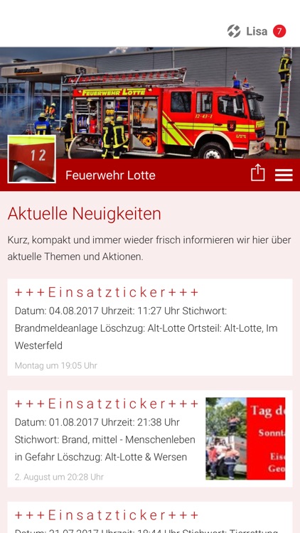 Feuerwehr Lotte