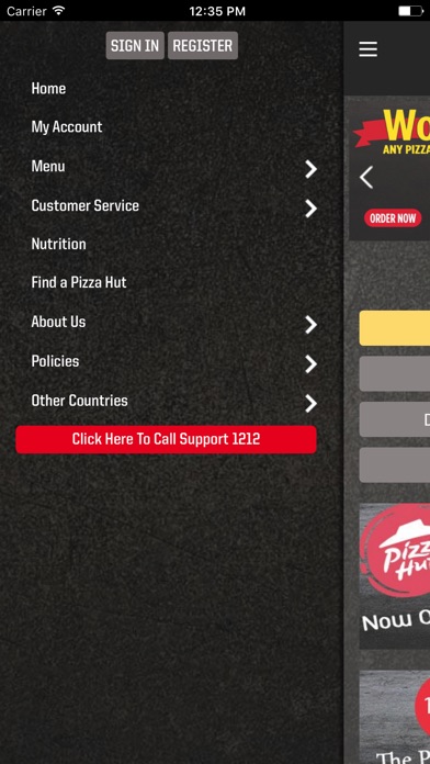 Pizzahut Lebanon screenshot 2
