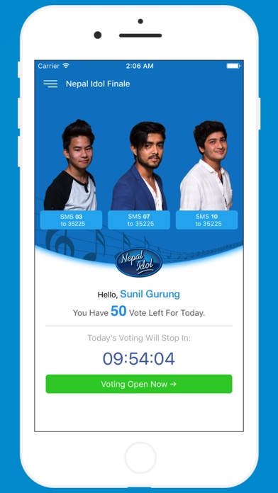 Nepal Idol Finale Screenshot 1