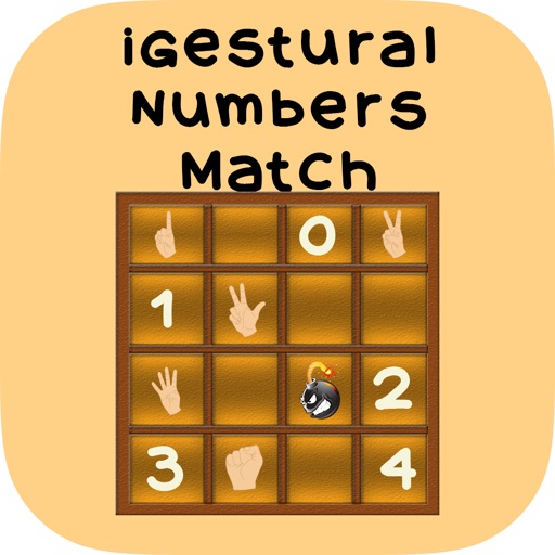 iGestural Numbers Match icon