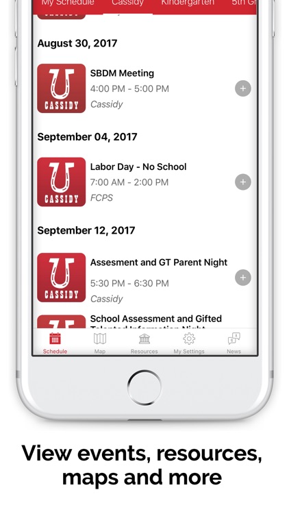 My School App: Events, Resources, and more!