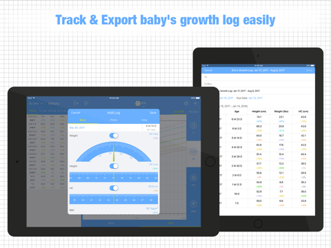 iBaby Growth Charts - náhled