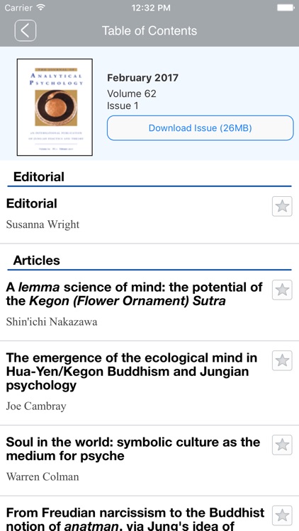 Jrnl of Analytical Psychology screenshot-4