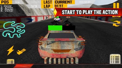 Death Car Xtreme: Rally Race screenshot 2