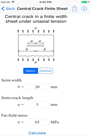 Stress Intensity Factors screenshot 2