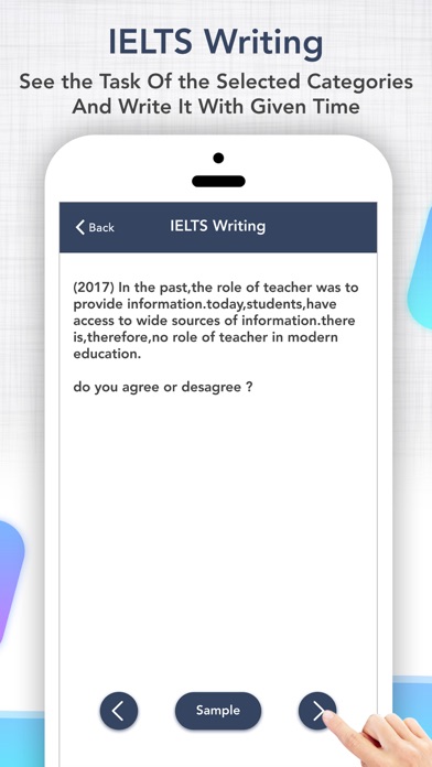 IELTS Writing - Essay Writing screenshot 4