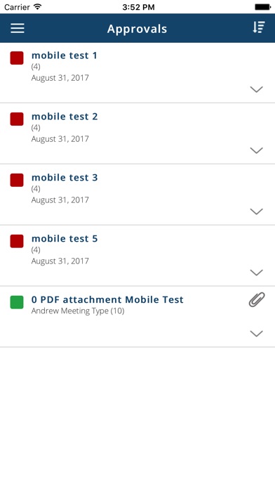 Approval Manager screenshot 2