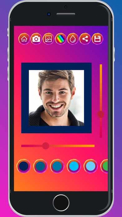 Photo frames with color screenshot 4