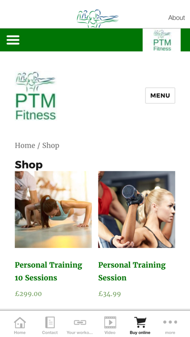 PTM Fitness screenshot 4