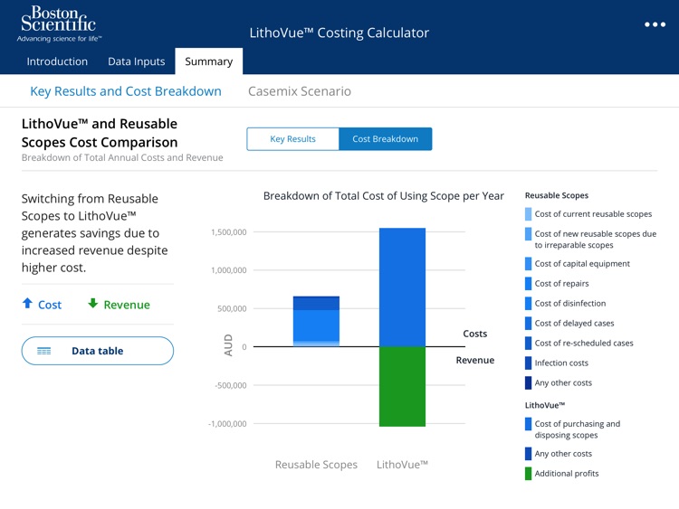 LithoVue™ Costing Calculator screenshot-4