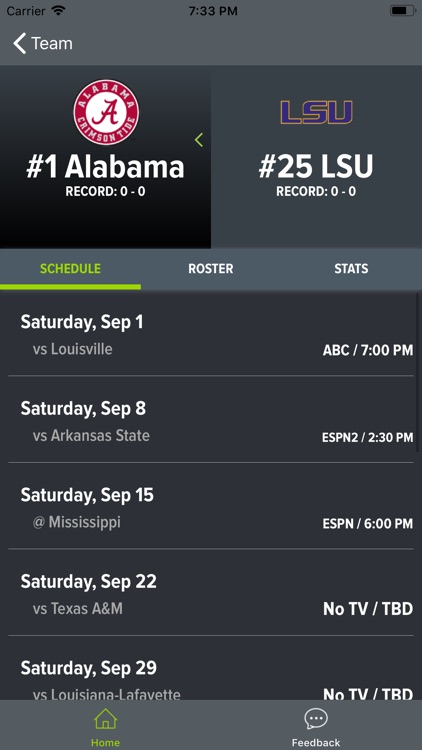Alabama Football 2018 screenshot-6