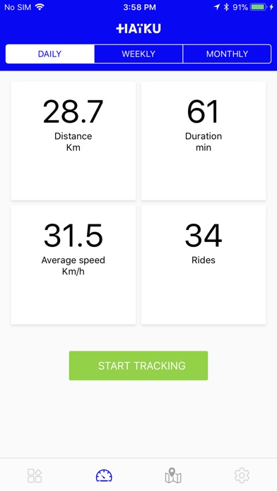HAIKU bike navigation screenshot 3