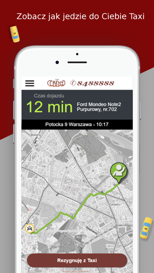 CITY TAXI Warszawa 22 848 8888(圖4)-速報App