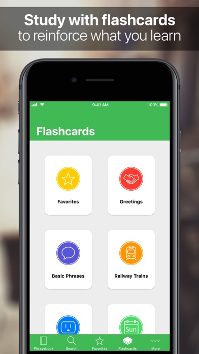SpeakEasy Phrases &amp; Flashcards App Download - Android APK