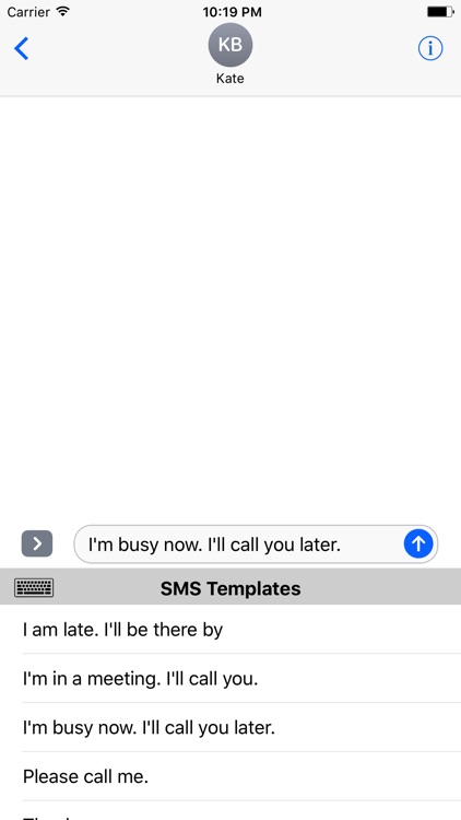 SMS Templates - Templates for Text Messages