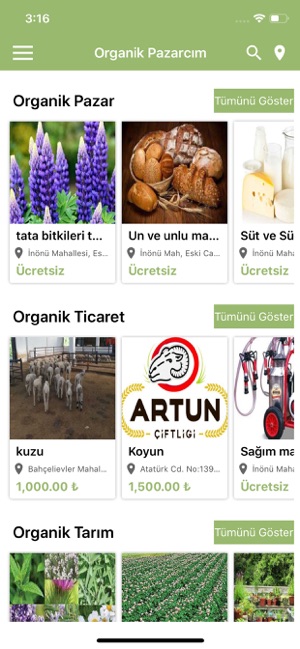 Organik Pazarcım(圖2)-速報App