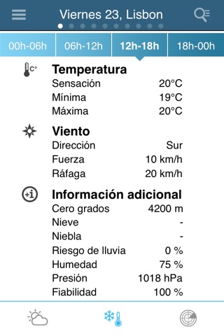 Weather for Portugal Pro screenshot 3