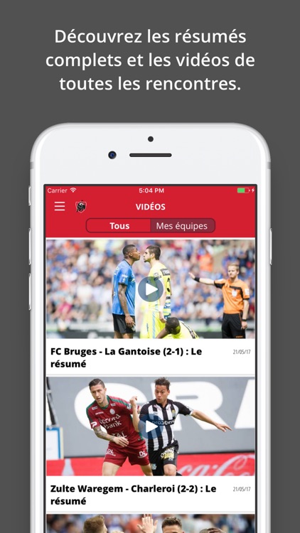 Jupiler Pro League - official app