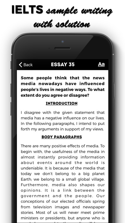 Application essay writing for ielts