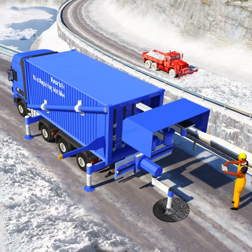Snow Plow Truck: Road Repair iOS App
