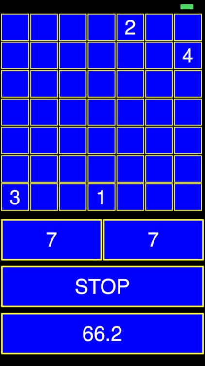 Memorize Numbers of Matrix