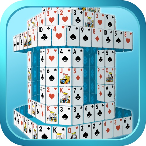 Card Stacking 3D Icon