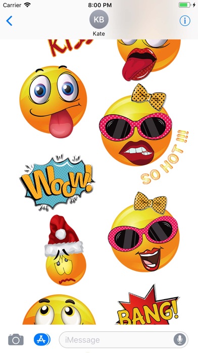 Adult Flirty Emoji screenshot 3