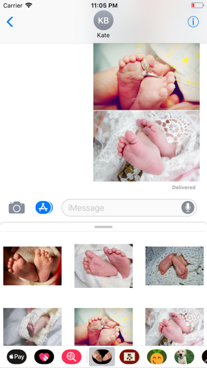 Baby Feet Sticker Pack(圖5)-速報App