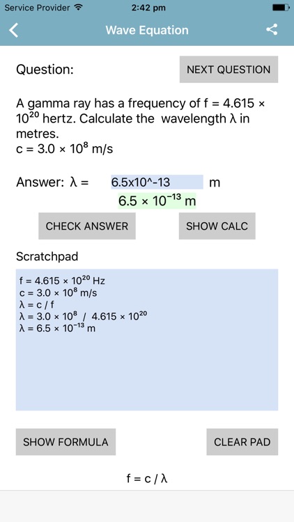 Waves & Particles Questions