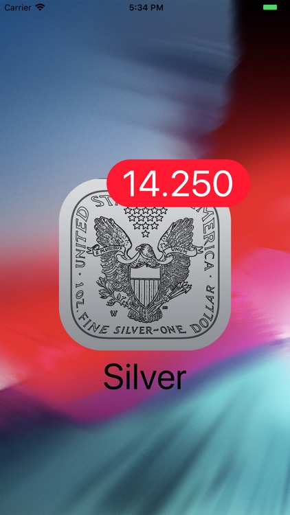 Silver - Live Badge Price