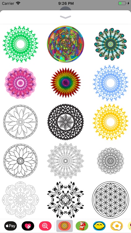 Mandala Stickers