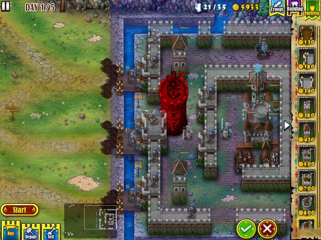 Fortress Under Siege for iPad screenshot 3