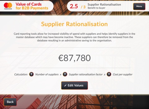 Value of Card for B2B Payments screenshot 3