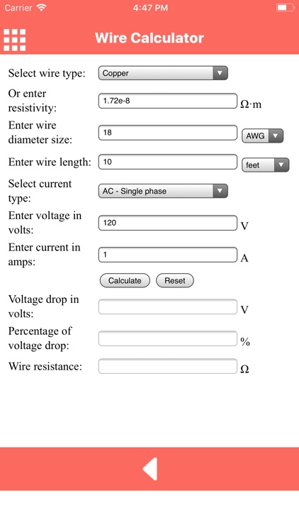 Wire Calculator screenshot-3