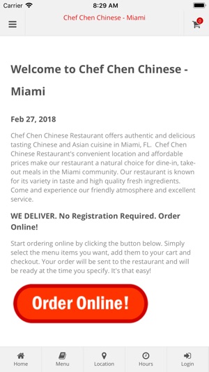 Chef Chen Chinese Miami