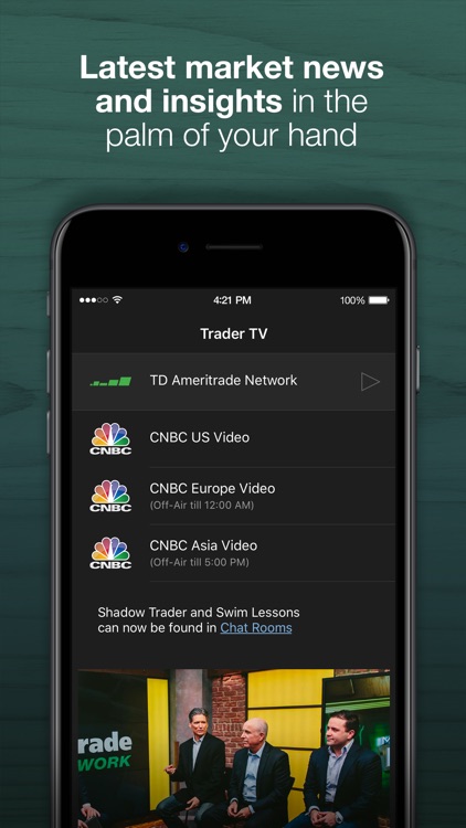 TD Ameritrade Mobile Trader