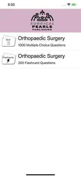 Game screenshot Orthopaedic Surgery Review mod apk