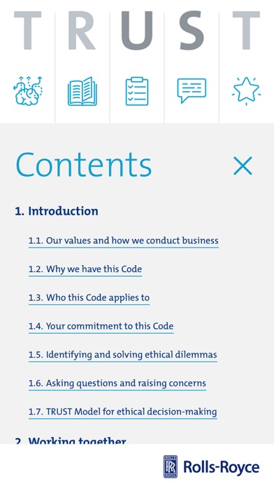 Rolls-Royce Code of Conduct screenshot 4