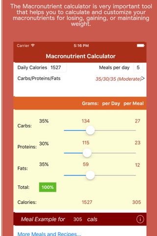 FitCalc - Fit My Macros screenshot 3