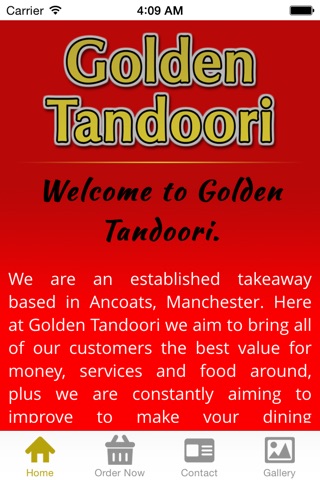 Golden Tandoori screenshot 2